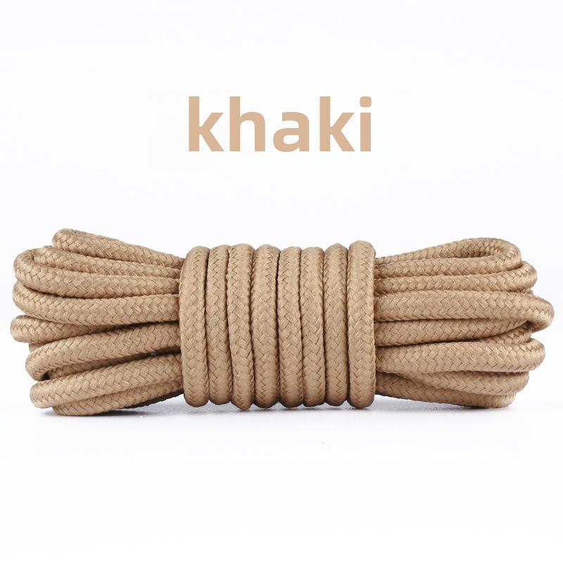 Высокие кожаные рабочие ботинки Martin с толстыми круглыми шнурками — повседневная спортивная обувь унисекс в верблюжьем и черном цветах