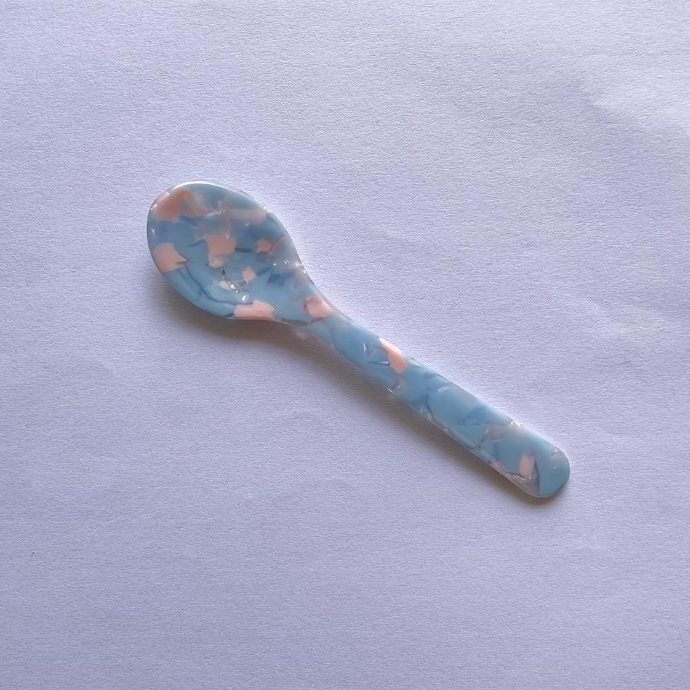 Корейский стиль INS Кофейная ложка Чайная ложка для торта Мороженое Десертная ложка Нож для джема Декоративная кухонная посуда Французский реквизит для фотографий