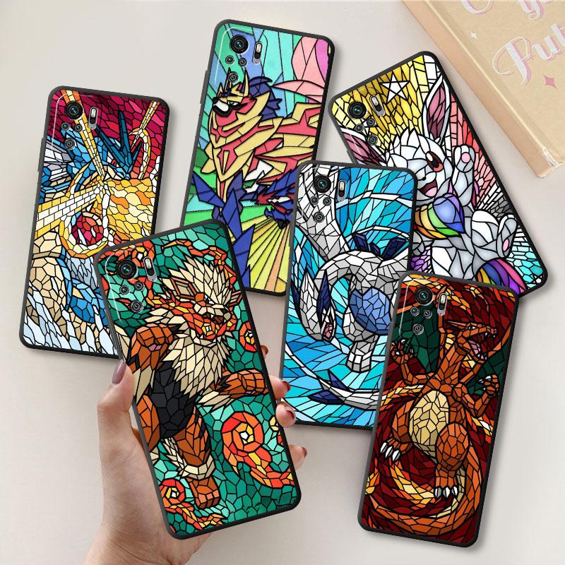 Чехол для телефона Redmi 9T 8A 7A 10C 9A 9C 10A 9 10 6 7 8 K40 Pro K50 10 Prime K50 Pro матовый силиконовый чехол Цвет Покемон Пикачу