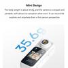 Mini Magnetic Thumb Camera 1.47 Inch HD Screen Cam Outdoor Sports Cycling Recorder 180° Rotation 2.7K Pocket Action Camcorder