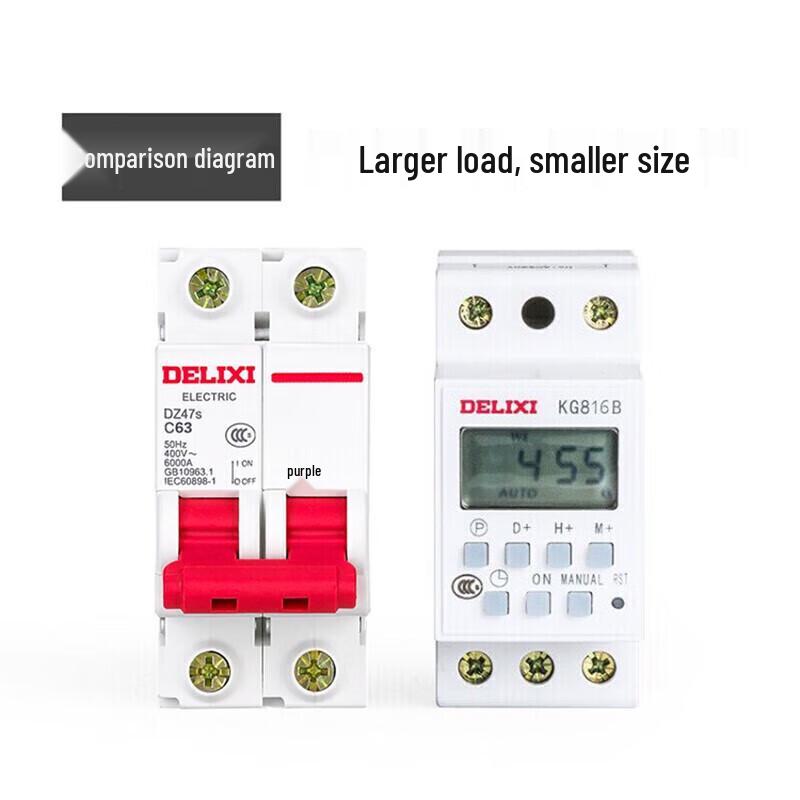 DELIXI ELECTRIC Microcomputer Rail-Mounted Timer Switch