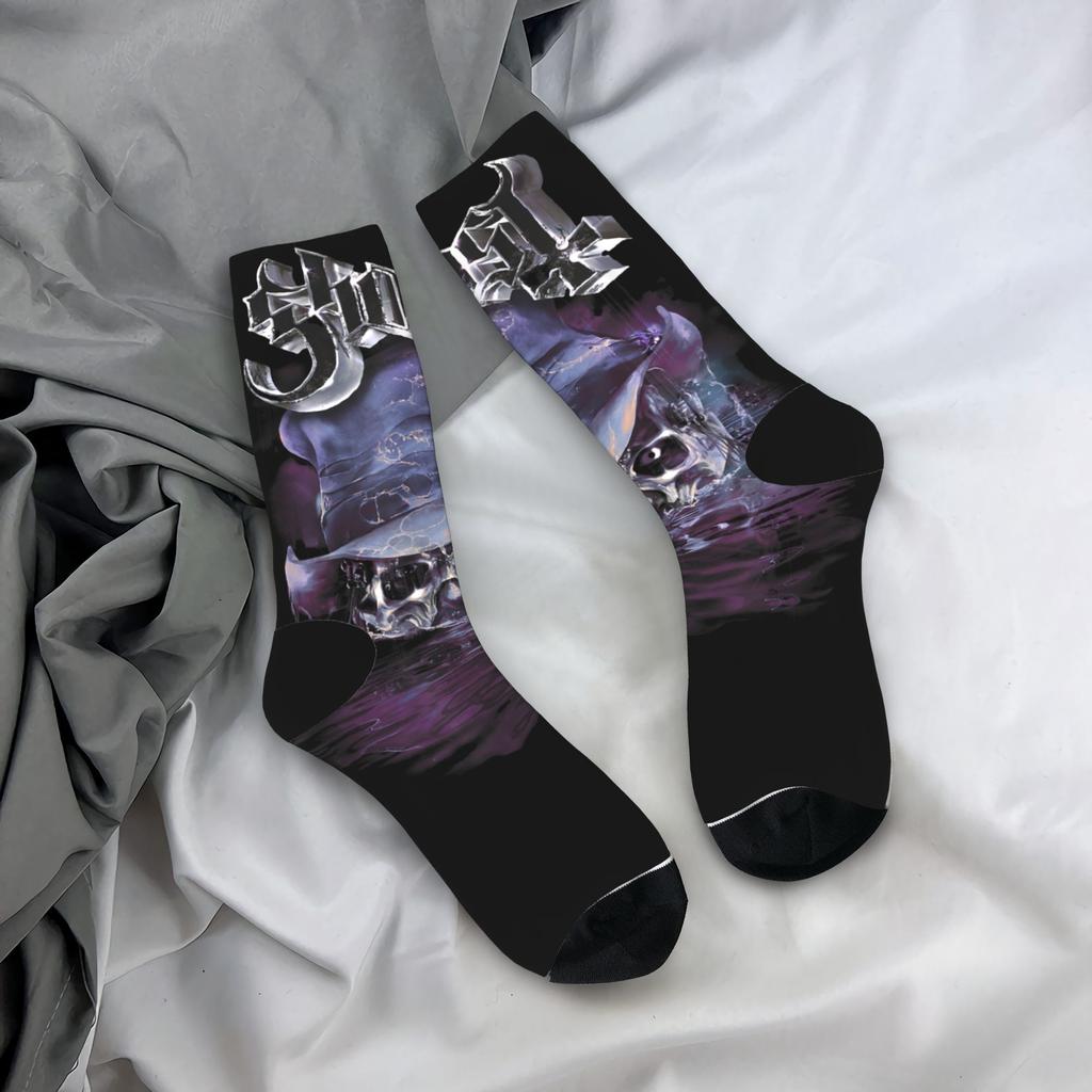 Ghost Band Cartoon Stockings Men's Socks High Quality Fashion Socks Autumn Outdoor Sports Non Slip Pattern Socks Gift