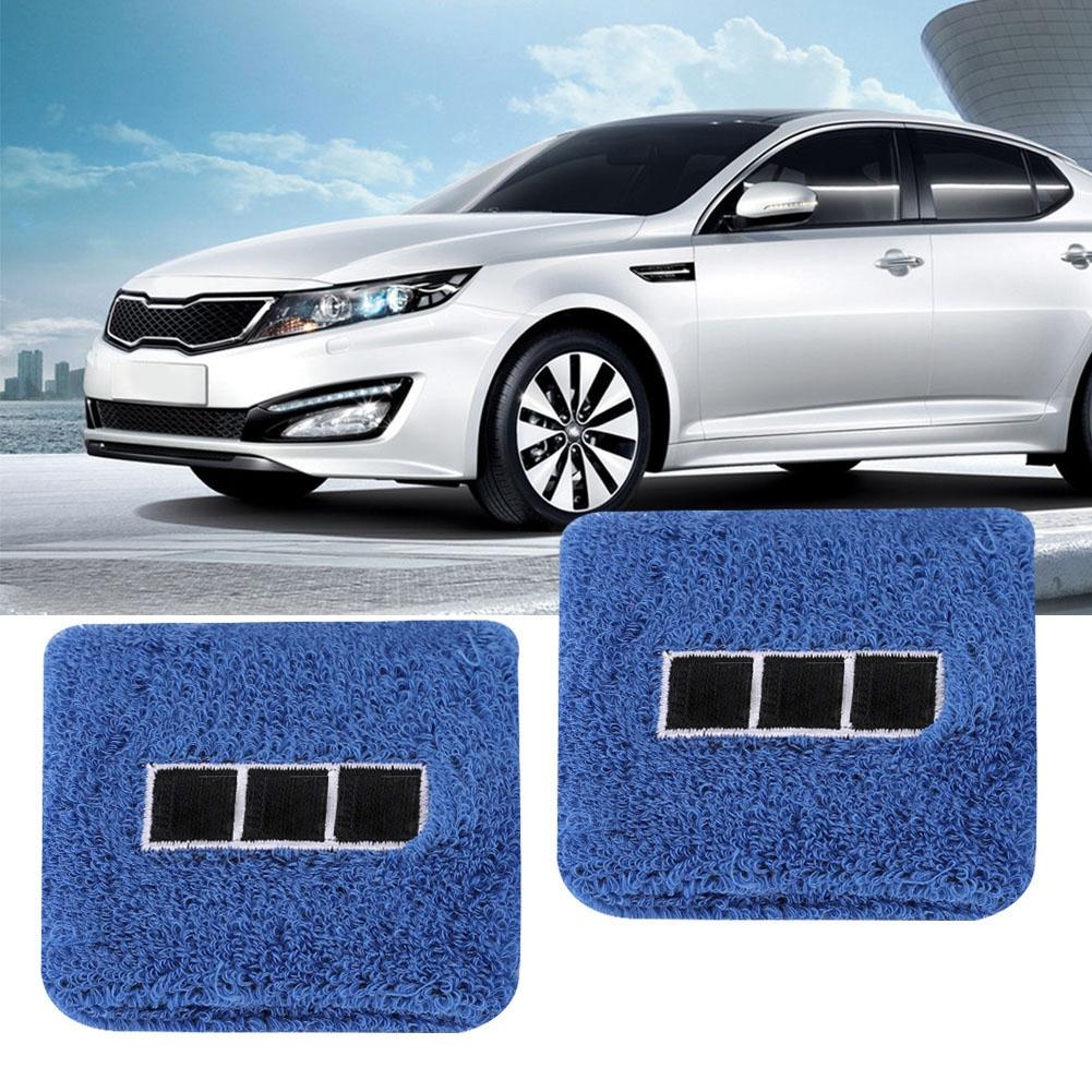 1 пара крышек-носков на бачок тормозной жидкости и жидкости сцепления, синие #2