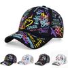 Бейсболки Snapback с принтом в виде букв и граффити унисекс для отдыха на весну и осень, регулируемые повседневные шляпы, солнцезащитная шляпа