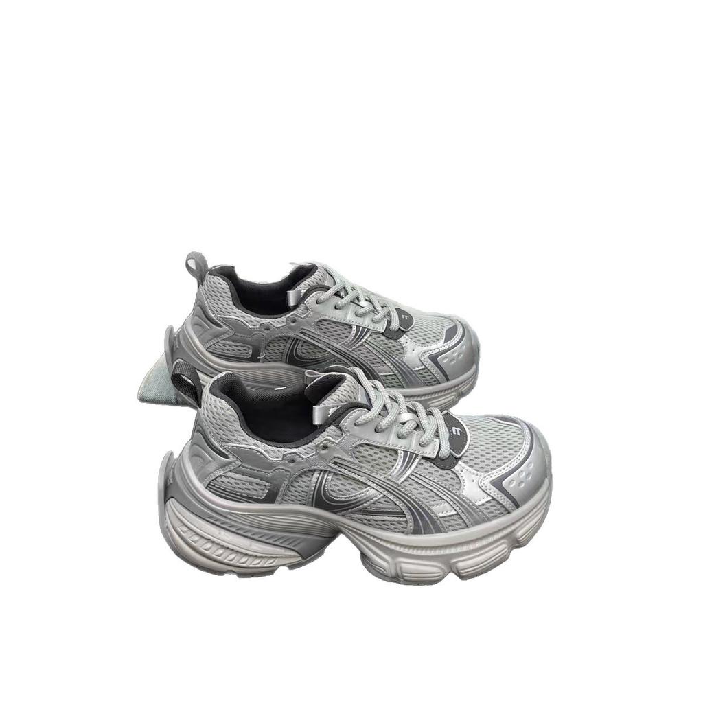 Дышащие и легкие, новая толстая подошва с увеличением высоты летом, женская повседневная спортивная обувь, обувь для путешествий, женские модели