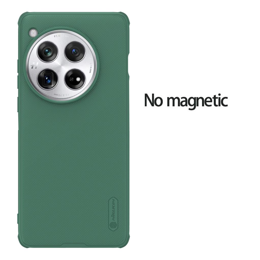 Чехол для телефона One Plus 12 Nillkin Super Frosted Shield Pro, магнитный жесткий ПК + корпус из ТПУ, противоударная задняя крышка для OnePlus 12