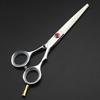 440C 5.5 Inch Silver Hair Scissors Haircut Thinning Barber Tools Cutting Shears Hairdressing Scissors