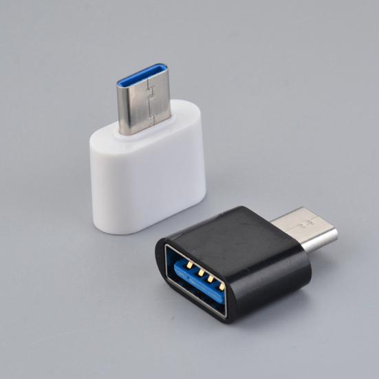 2 шт. Высокоскоростной переходник Type-C (мама) на USB (папа) OTG для флеш-накопителя