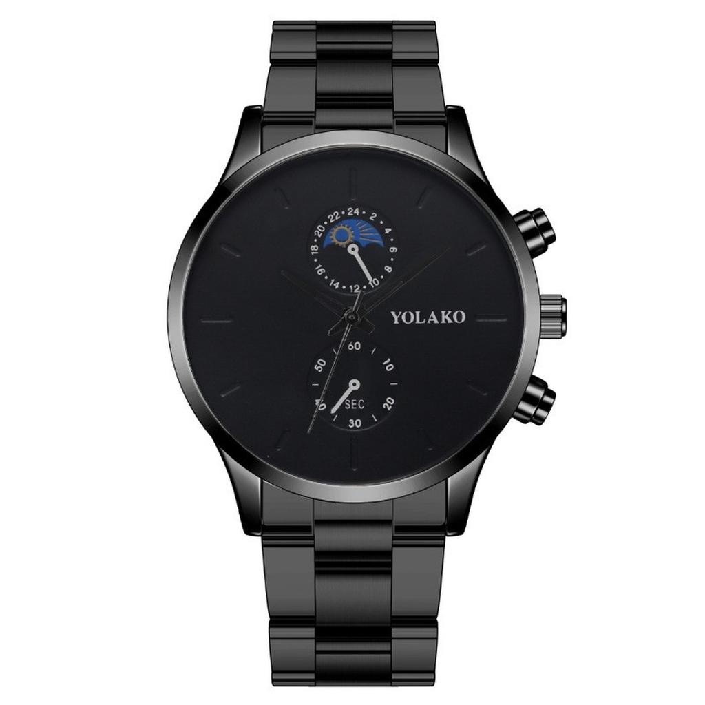 Men's Waterproof Luminous Running Alarm Clock Watch