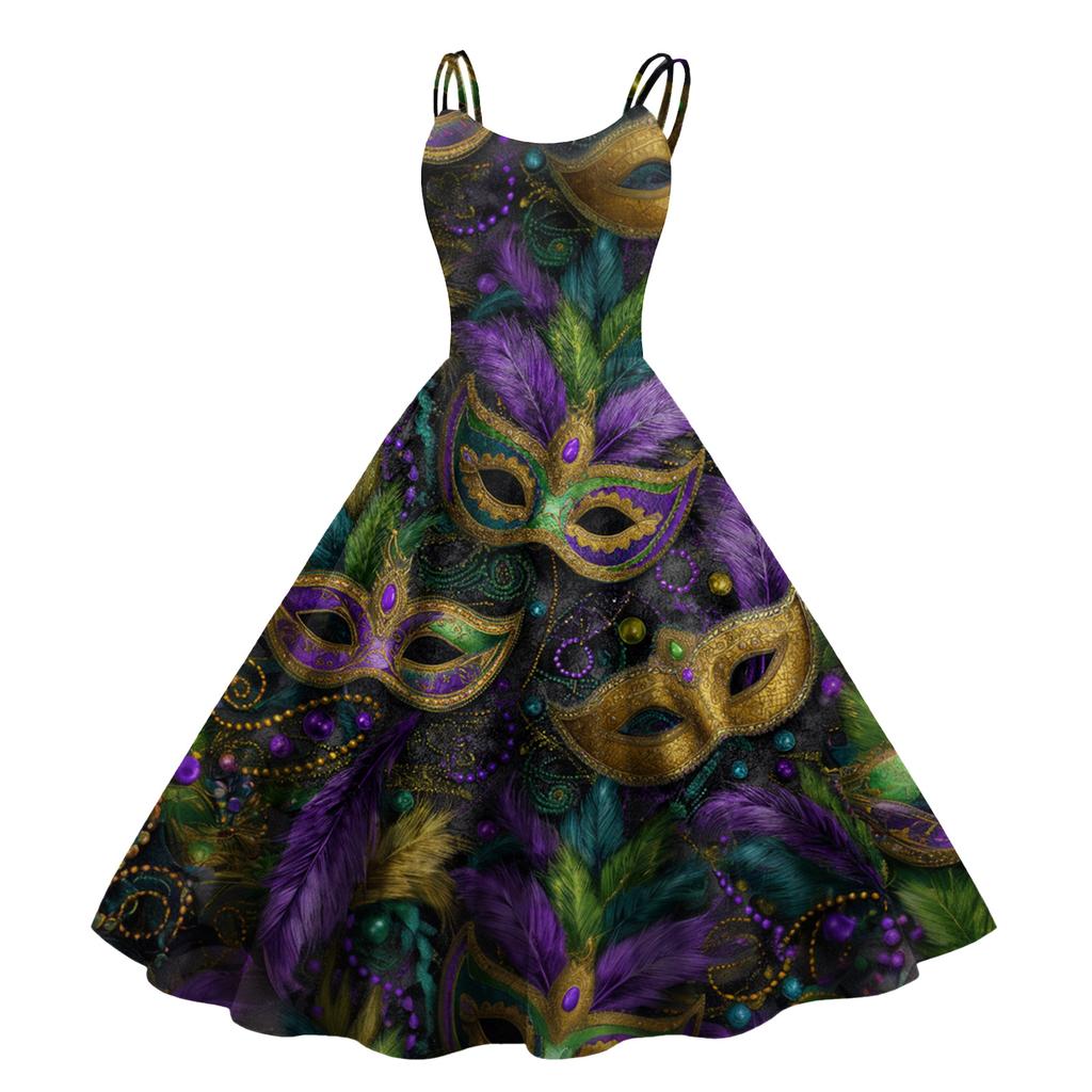 Женское сексуальное платье с принтом на Хэллоуин, с открытыми плечами, в стиле панк, винтаж