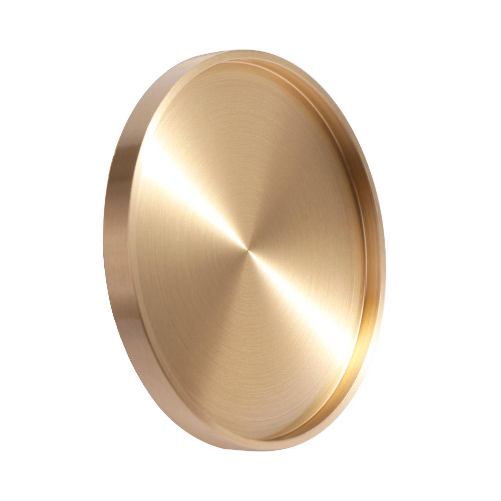 Metal Brass Coaster Heat Resistant Cup Tray Tables Centerpieces Decorations Cup Mats  Coffee Tables