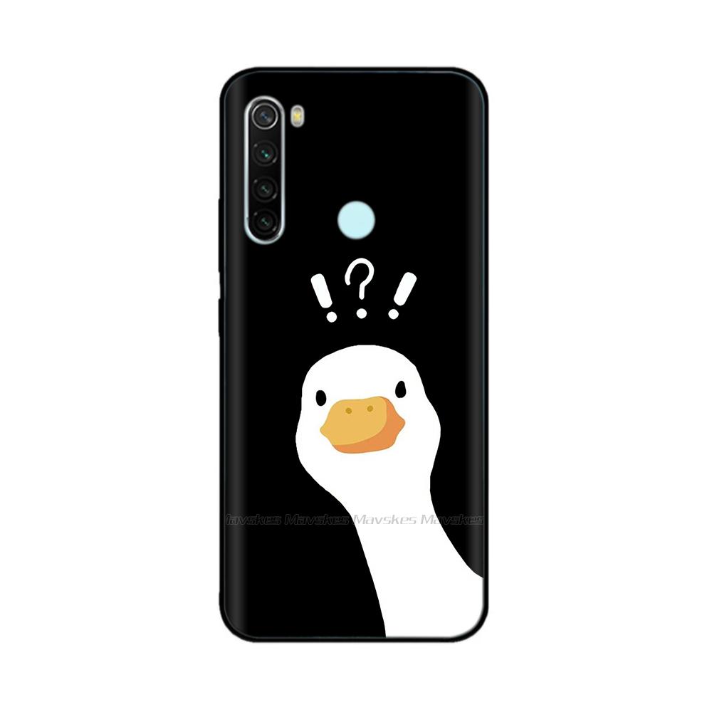 Для Xiaomi Redmi Note 8T Чехол с узором Полная защита Мягкий жидкий силикон Мультяшный чехол для Redmi Note 8T Note8T Оболочка Fundas