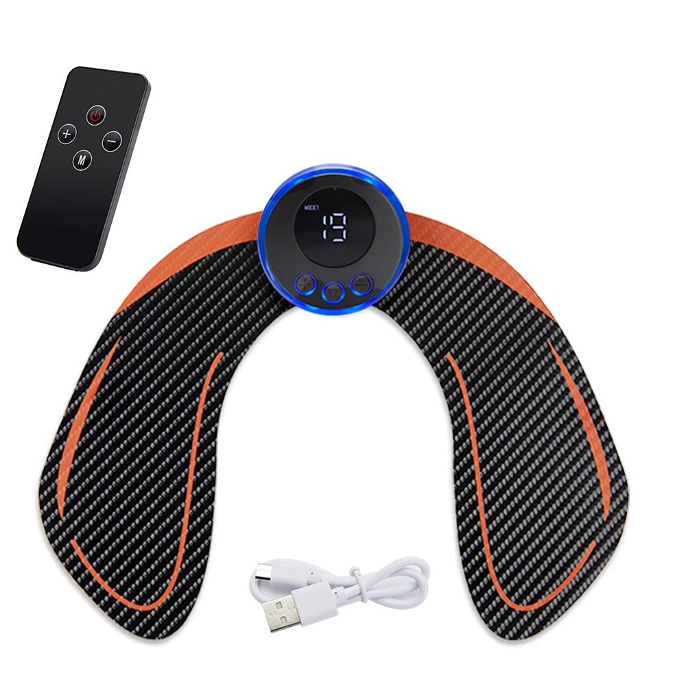 Электрический EMS тренажер для бедер, фитнес-тренажер для ягодиц, вибратор, формирователь, наклейка, стимулятор мышц, машина для похудения, массаж, расслабление