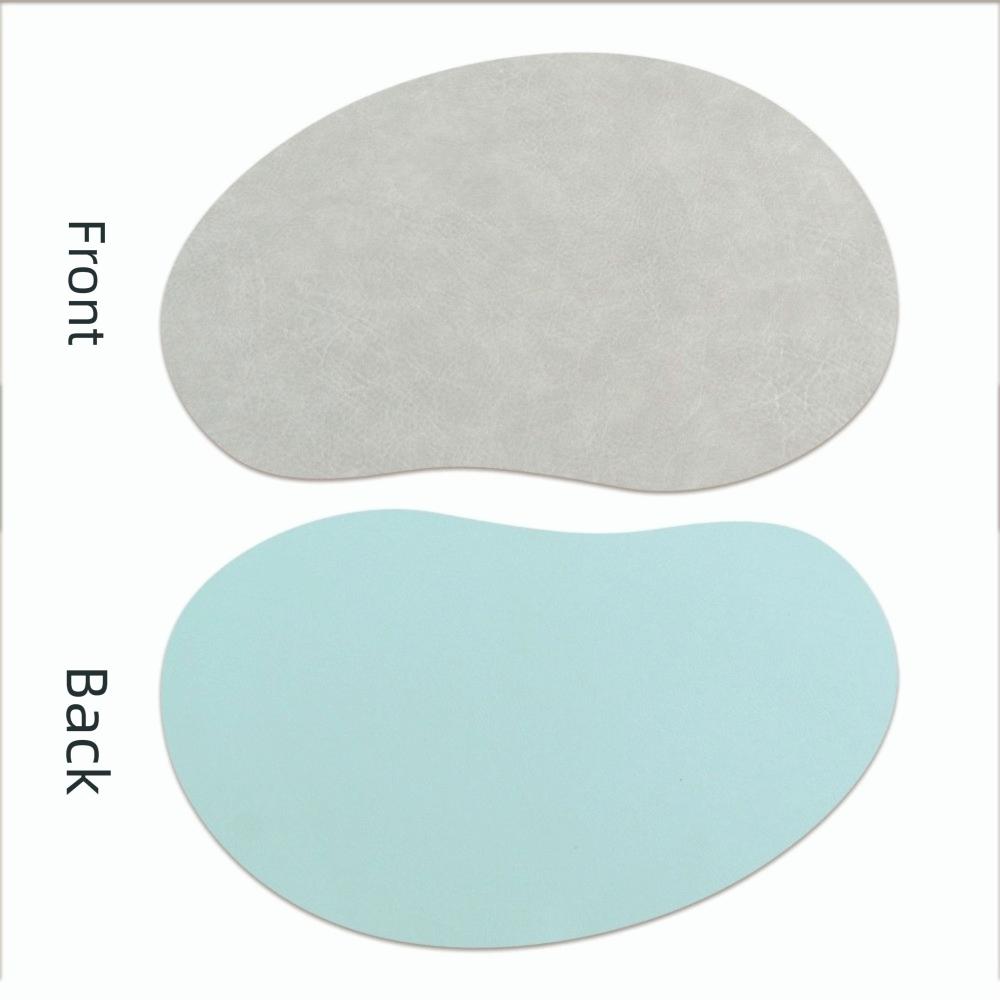 Dual-Sided Placemats Irregular Shape Place Mats Stylish Dinnerware Mats  for Dining Room