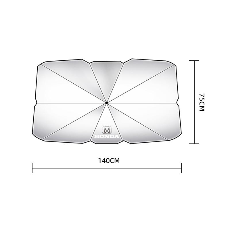 Car Sunshade Umbrella Car Front Window Sunshade Cover For Honda Civic Accord Fit Jazz Pilot CRV Odyssey Passport City Shuttle