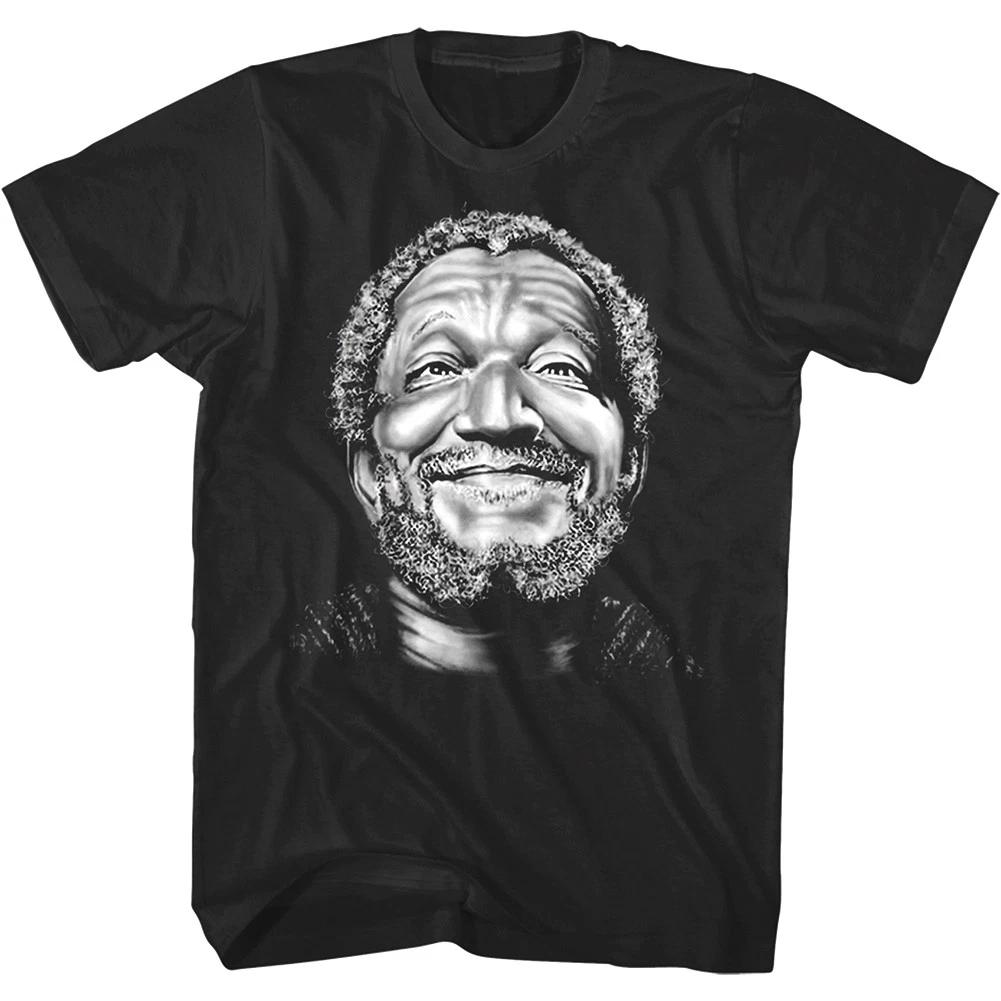 Redd Foxx Sandford & Sons Fred Smile Men's T Shirt Portrait TV Comedy Classic