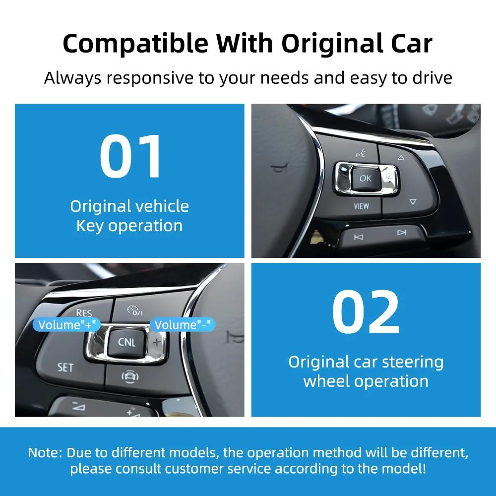 CARABC Беспроводной Carplay Android Auto Mirror Link для VW Volkswagen Skoda Octavia A5 Golf 7 Polo Passat B8 С системой MIB MIB2