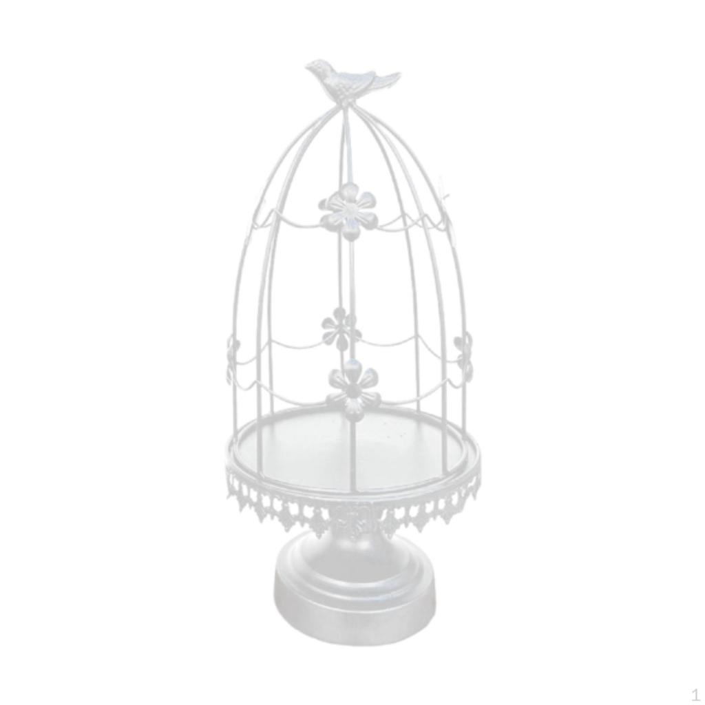 Подсвечник в виде птичьей клетки, подсвечник из железа, современный домашний декор, столик для свадьбы, спальни