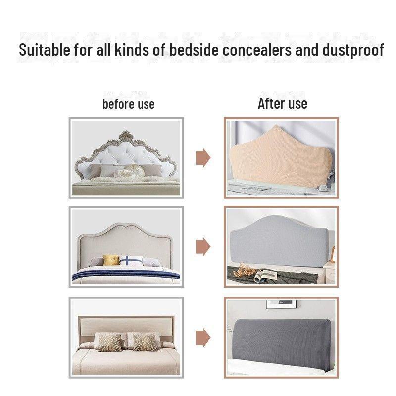 Чехол для изголовья кровати Nordic Universal Elastic — пыленепроницаемый и универсальный для общежитий