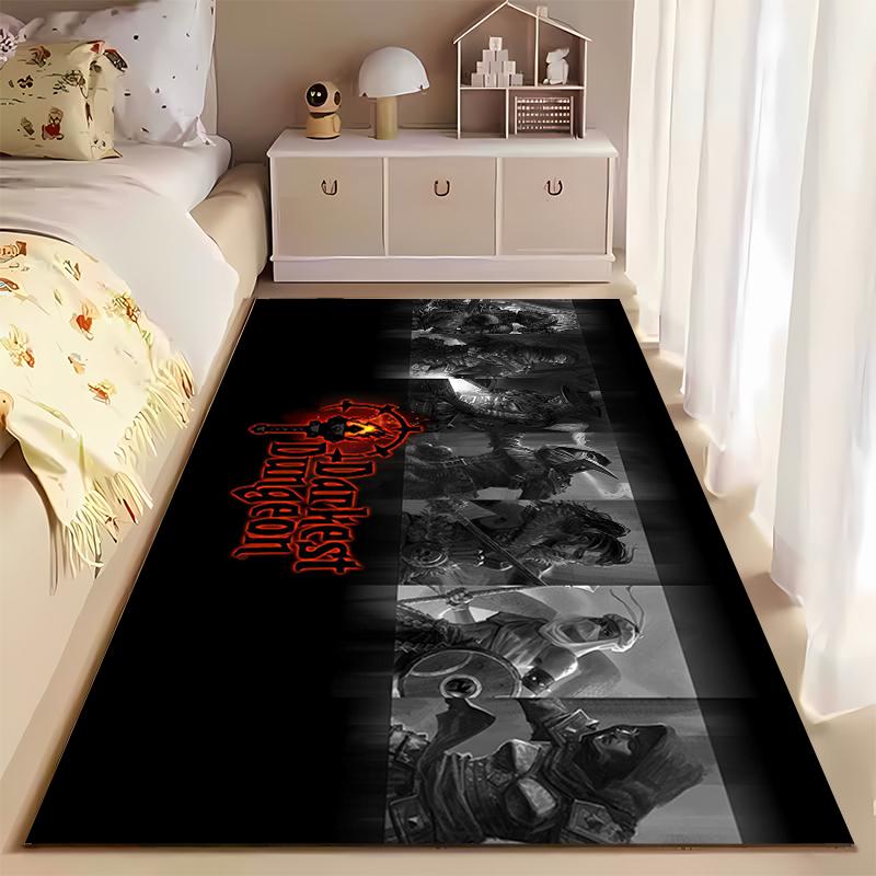 "Darkest Dungeon Character Art Rug" Non-slip rug suitable for living room and bedroom sofas.