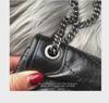 2024 Retro Chain Leather Messenger Bag - Women's Casual Crossbody Shoulder Bag