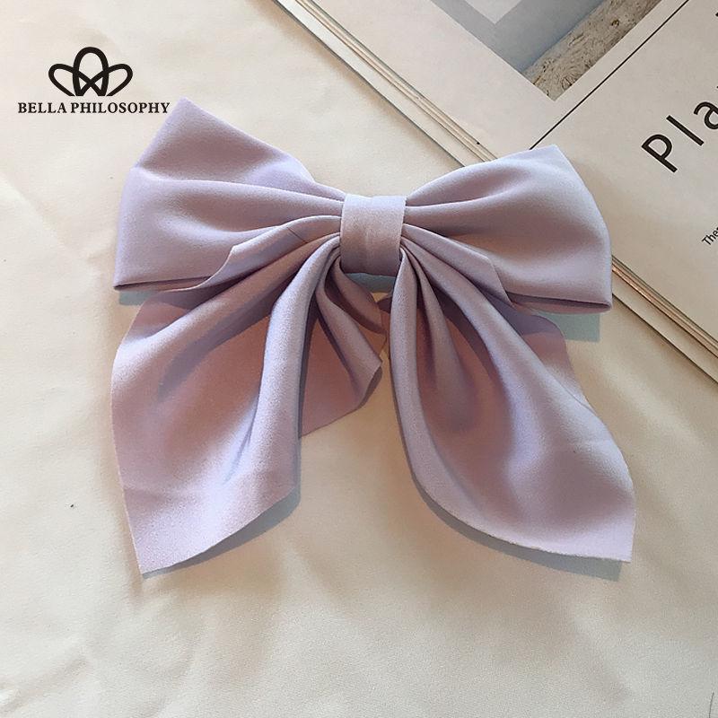 Japanese Style Women's Hair Accessories Bow Hairpin Elegant Simple Hair Accessories Cute Kawaii Girl Hairpin