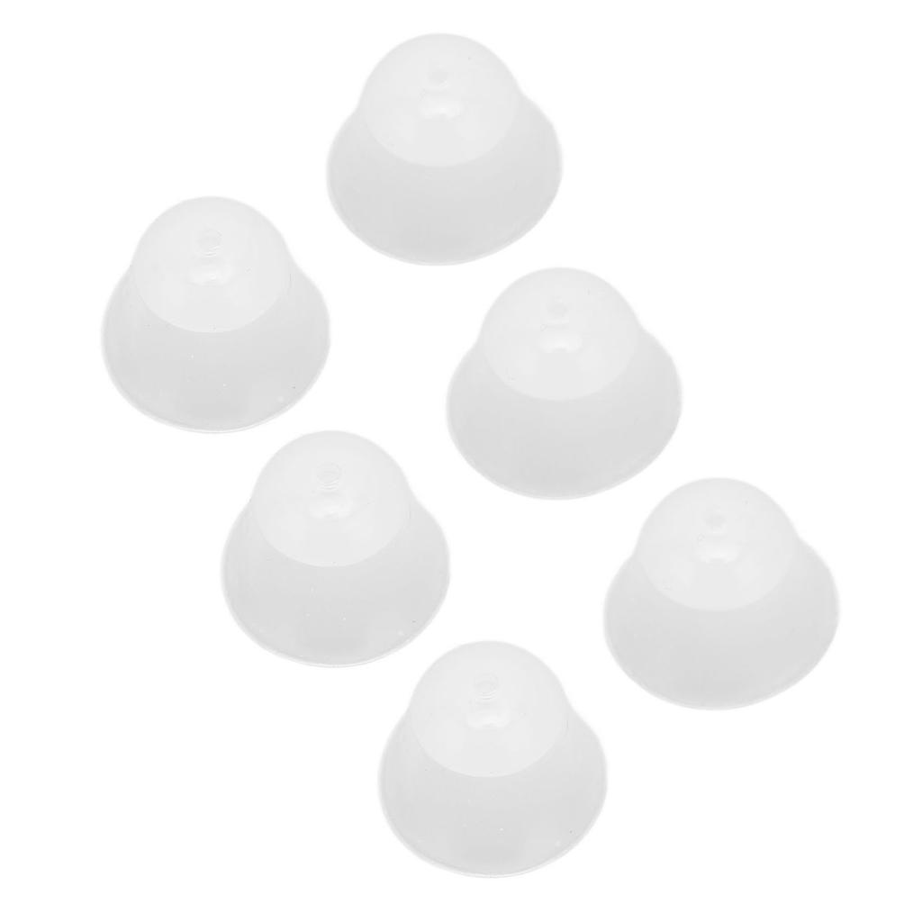 6 шт. Универсальные мягкие удобные силиконовые вкладыши для слуховых аппаратов, сменные вкладыши для слуховых аппаратов