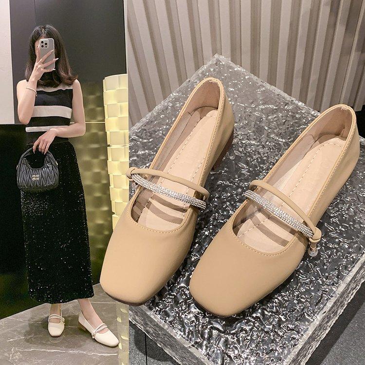 Туфли на низком каблуке Модные и удобные женские летние туфли Мэри Джейн Нежные туфли Туфли Бабушкины туфли