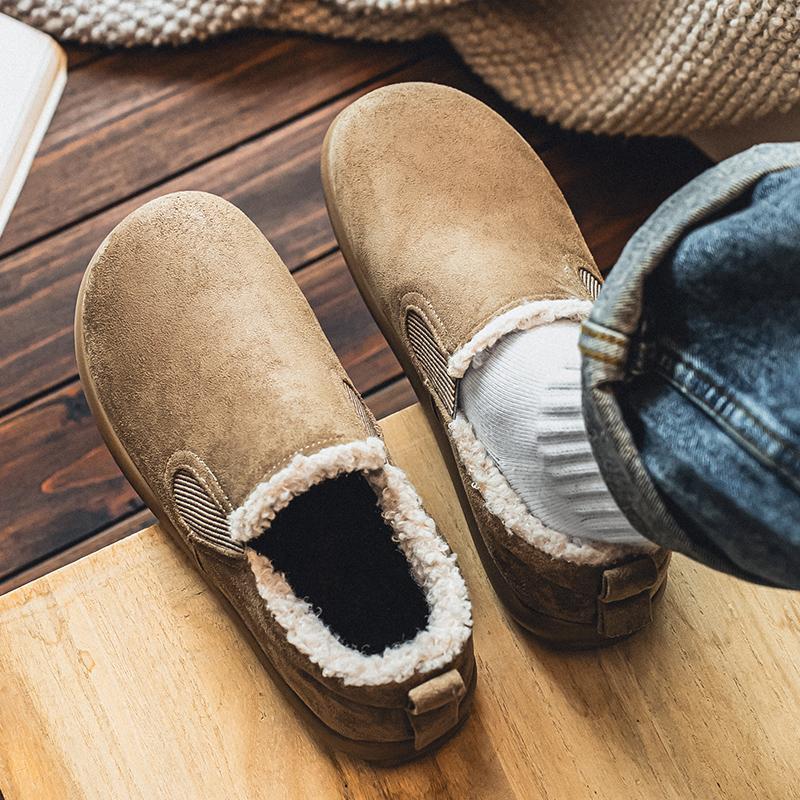 Birkenstocks зимние новые вельветовые утепленные теплые хлопковые туфли мешок на каблуке хлопковые тапочки для снега
