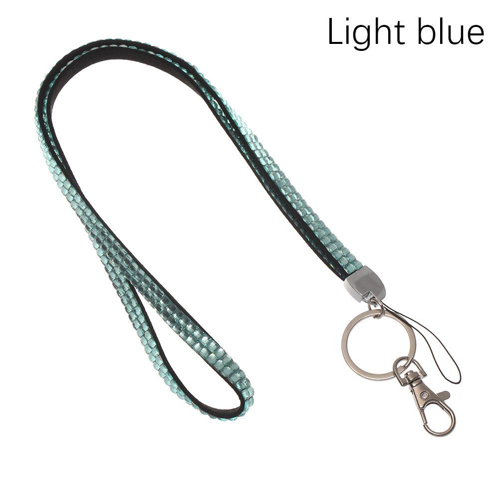 1 шт. Легкий кристалл выдвижной держатель для карт ожерелье шейный ремешок шнурок для подвешивания веревка