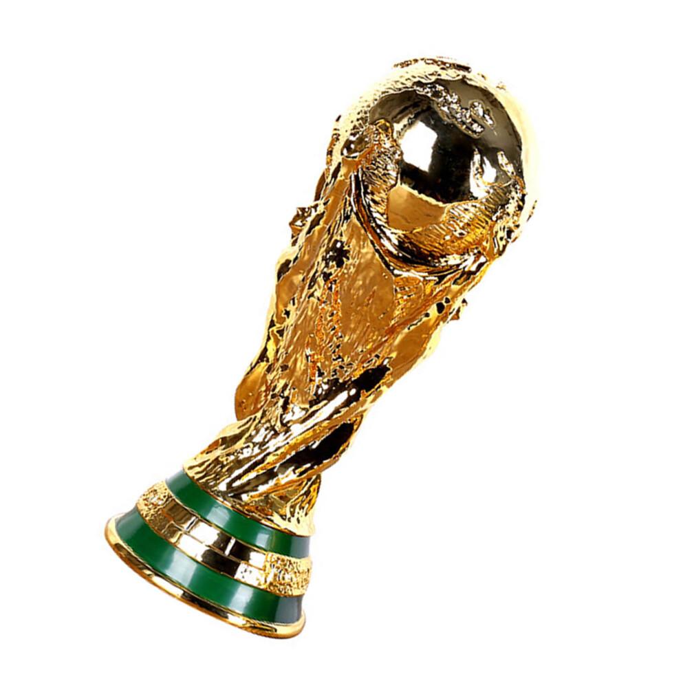 10.6in Sparkling ABS World Cup Trophy Replica for Home & Office