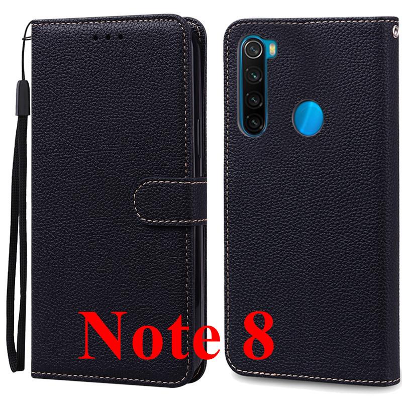 For Xiaomi Redmi Note 8 Pro Case Silicon Leather Wallet Phone Case for Redmi Note 8 Case Redmi Note 8 Pro Flip Case Coque Fundas