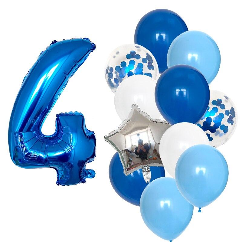 Набор из 12 шт воздушных шаров на день рождение