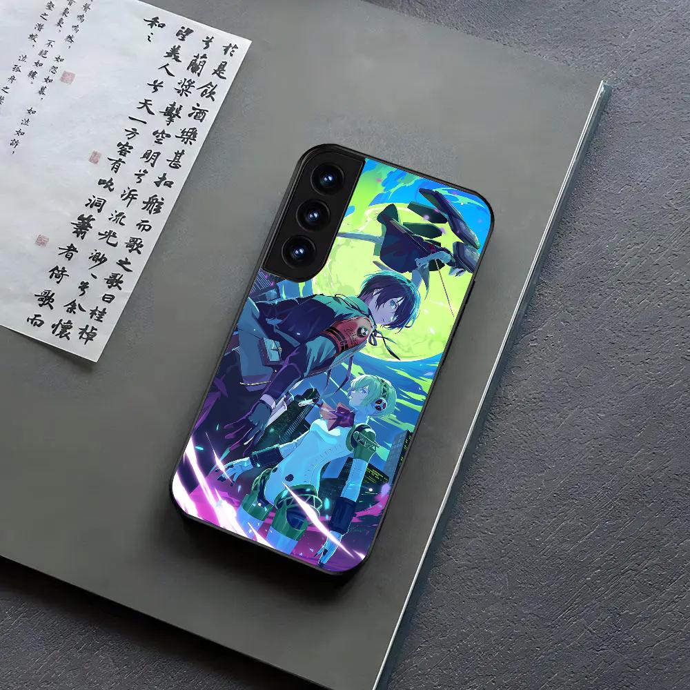 P-Persona 5 Anime Phone Case For Samsung S24, S25 22,30,Note20,Ultra,Lite,Ultra5G,Plus,FE Black Cover