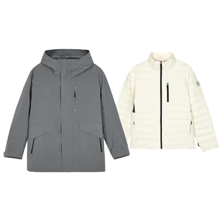 Skechers Jackets & Coats Men's Tranquil Gray L423M169-00AV