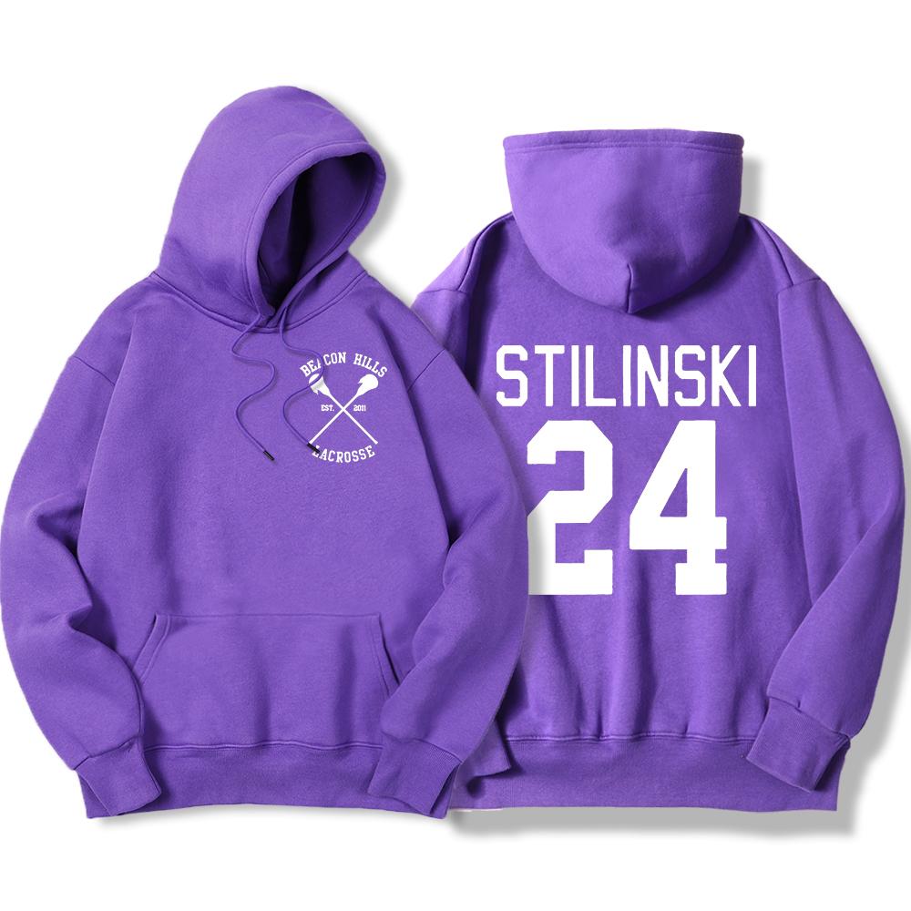 Stilinski 24 одежда с принтом, мужская уличная одежда в стиле хип-хоп, пуловеры с круглым вырезом, индивидуальные толстовки, повседневная модная флисовая толстовка для мужчин