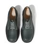 Firenze Atelier [Vibram] Минималистичная смелая форма Кремово-белые Дерби 5-шнуровка 1080-Me [Глубокий зеленый]