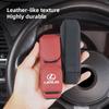 Double Clip Sunglasses Holder Magnetic Leather Glasses Storage For Lexus IS250 RX350 LX570 LX600 LX470 GX470 RX330 NX300 Ct200h AEI1