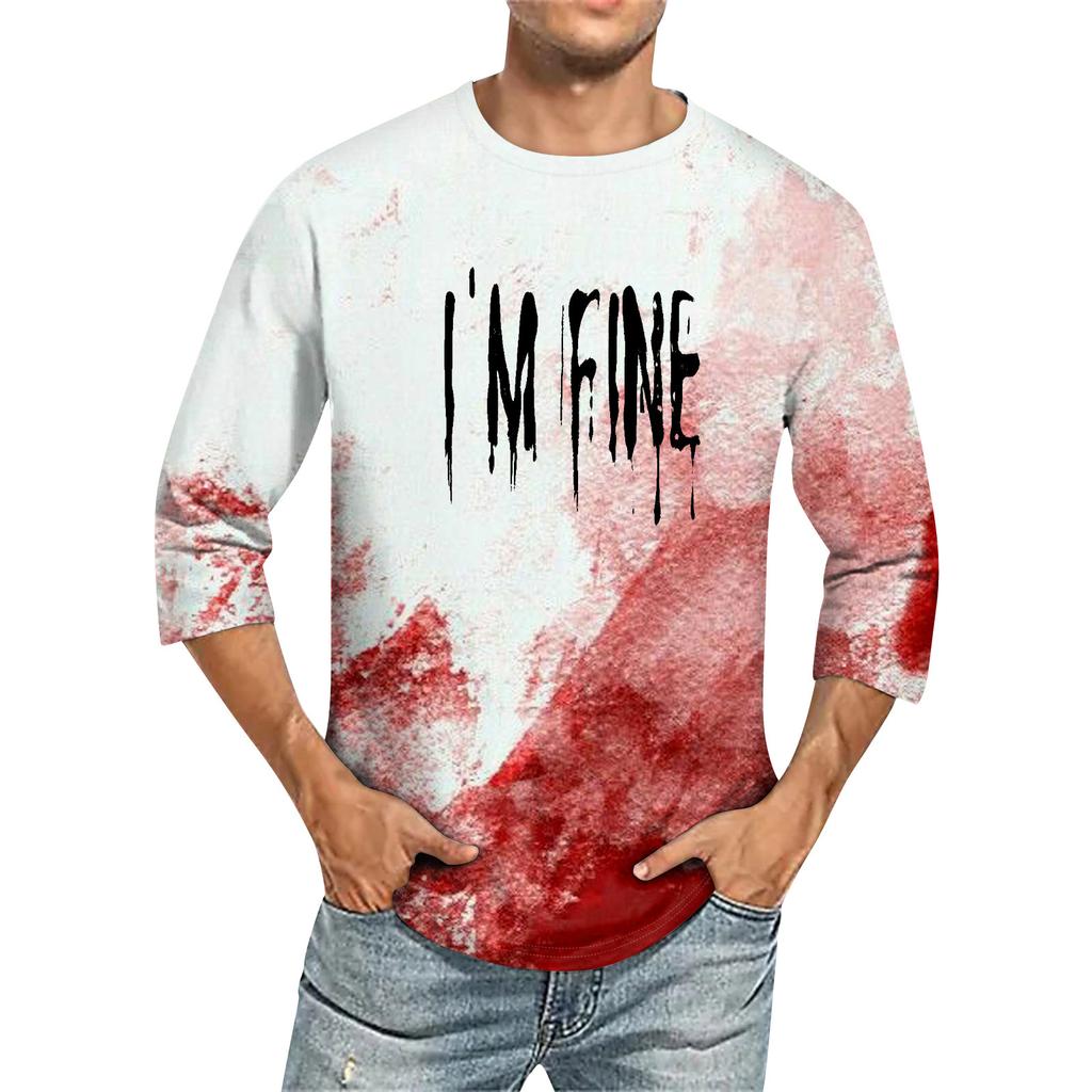 Men's T-shirt T-shirts Graphic Text Pool3D Printing Street Casual Short Sleeve Printed Clothing Basic