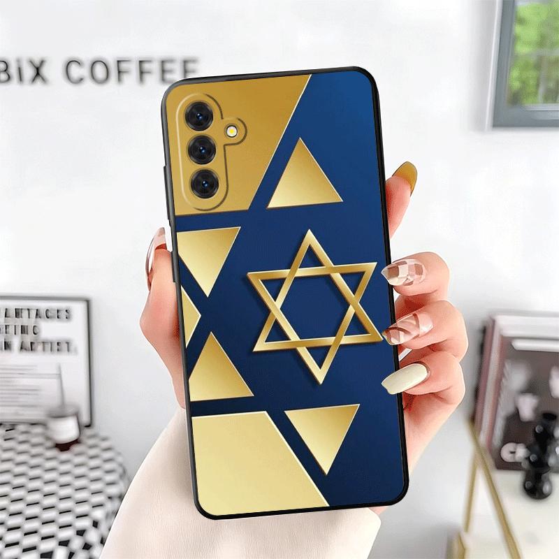 David Jewish Star Symbol Soft Phone Case for Samsung A17 A37 A57 A16 A26 A36 A56 A15 A25 A35 A55 A14 A24 A34 A54 A13 A23 A33 A53