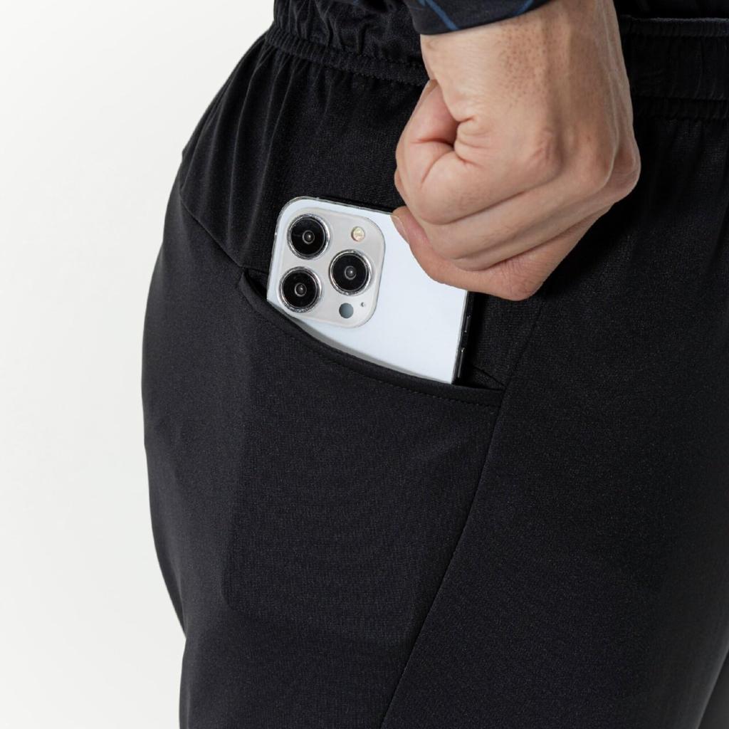 Mizuno Футбольная одежда PRO Тренировочные брюки, Легко двигаться, P2MDC035, Унисекс, Черный, Размер L