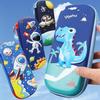 3D Cartoon EVA Pencil Case - Spacious, Dirt-Resistant Stationery Bag for Students, Boys & Girls