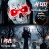 183cm Life Size Animated Grim Reaper Halloween Decoration Scary Halloween Animatronics Decor With Sound Touch Activated