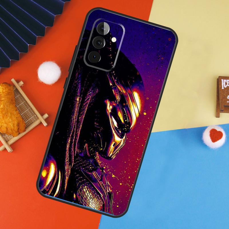 Чехол Чужой Хищник для Samsung Galaxy A14 A34 A54 A55 A35 A15 A73 A53 A33 A23 A13 A12 A32 A52 A51