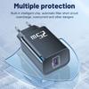 PD 25W USB C зарядное устройство быстрой зарядки Type C зарядное устройство для iPhone 16 15 Pro Phone QC 3.0 Type C быстрая зарядка для Xiaomi Huawei Samsung