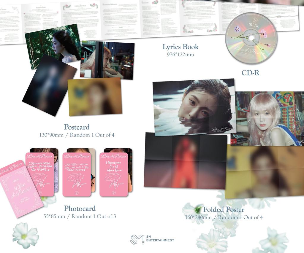 (CASE Ver.) IRENE of Red Velvet [Like A Flower] 1st Mini Album