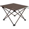 Aluminum Alloy Camping Ideal for Outdoor with Storage Size Small Roll-Up Table, Hiking, BBQs, Foldable, Compact, Ultra-Lightweight, Bag,
