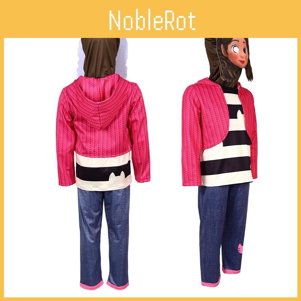 Кукольный домик Габби Костюм для косплея Комбинезон Детский Сценическое выступление Хэллоуин