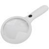 Handheld Magnifying Glass Travel Portable Elderly Reading Magnifier with LED Light