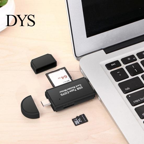 Портативное высокоскоростное устройство чтения карт памяти Micro USB SD TF OTG для портативного мобильного телефона